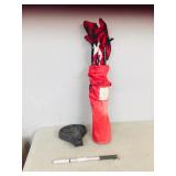 Zefal bike pump, large seat, camping chair