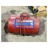 125 PSI air storage tank