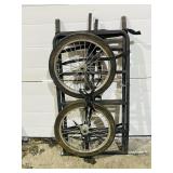 2 wheel metal framed Game carrier