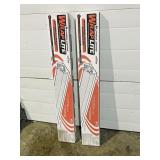 2 New Florescent light fixtures - 4 ft - T8