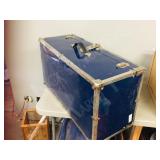 Blue travel trunk- 12" x 16" x 30"