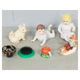 assorted ceramic figures/ ornaments
