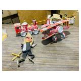 Coke car train, Plane & puppet