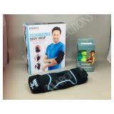 new- Homedics body wraps & new massager