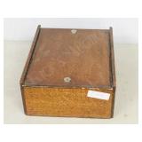 Vintage oak file drawer-