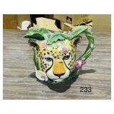 8" tall Fitz & Floyd jug