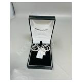 new-crystal earrings in gift box