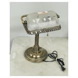 ornate bankers lamp