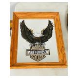 Harley Davidson Insignia mirror - 11" x 14.5"