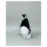 Fith Avenue Crystal penguin - 7" h