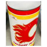 Calgary Flames waste basket - 19.5"