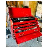 Beach multi drawer tool box & tools