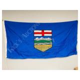 5 flags - Alberta, NWT, USA, Calgary Stampede