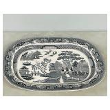 large platter Asian theme - 14" x 18.5"