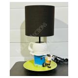 hand crafted golf theme table lamp