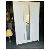 Ikea style 3 door wardrobe w/ mirror