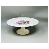 Spode 10" cake tray " Canadian Provincial flowers