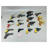 21 mini toy pistols