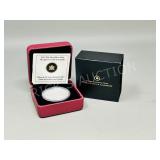 2012 Fine silver $20 coin ï¿½ Queenï¿½s visit to