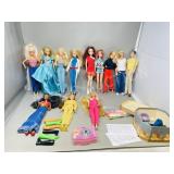 8 Barbies, 1 Bratz, 2 Kens