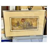 "Peaceful VIllage" print 181/200 by Labiani?