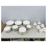 70 pcs KT & K china dinner set & extras