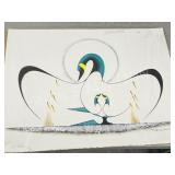 unframed original native art by L. Nielsen