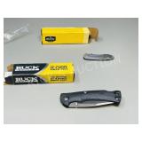 2 NEW Buck bucklite max & Buck scholar