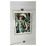 Tamara de Lempicka deco style print