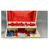 musical jewelry box & contents