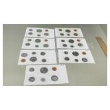 7 Canadian uncirculated coin sets - 1974-81