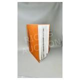 vintage stamp album w/ 743 world stamps