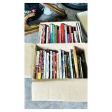 2 boxes various cook books