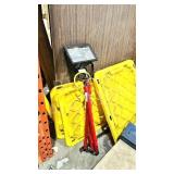 work light on tripod stand
