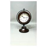 9' tall wood case pedistal quartz clock
