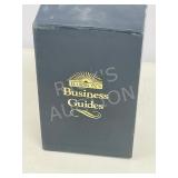 vintage set of mini Barron Buisness guide books