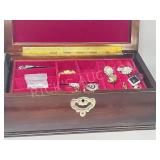 jewelry box & contents