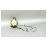 Elgin pocket watch on chain