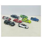 lot of Muscle car toy models