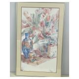 framed print-Floral   25' x  40'