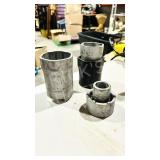 4 Blue Point axle nut sockets