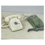 2- retro telephones