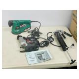 tool package- Jigsaw, sander, grease gun