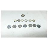 vintage Cdn vintage coins - 1940's ,50's & 60's