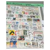 2 sided page, 160 stamps, Poland