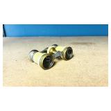 pair of mini binoculars , french ivory cover