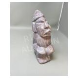 7' tall stone sculpture