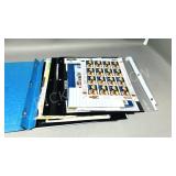 collection of various world stamps & post cards