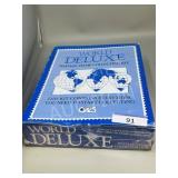 World DeLuxe postage stamp collecting kit - sealed