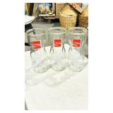 3 - 10' tall Coca Cola carafes